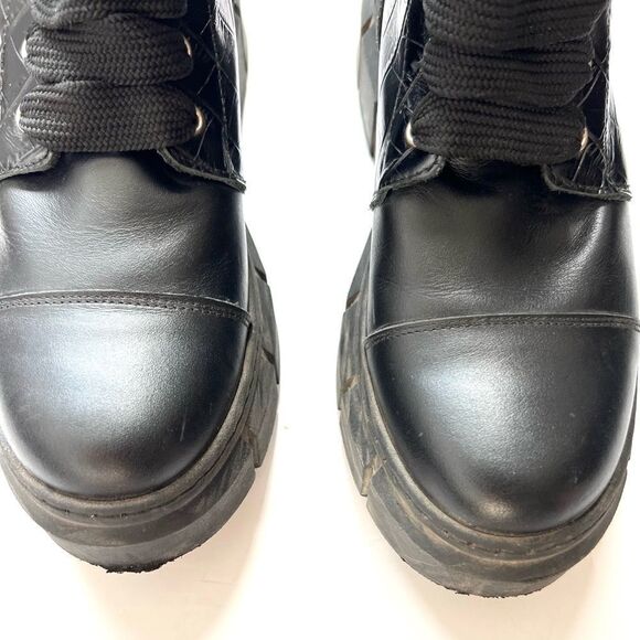 ALOHAS Can Can Croco Moto Boots - Picture 5 of 8